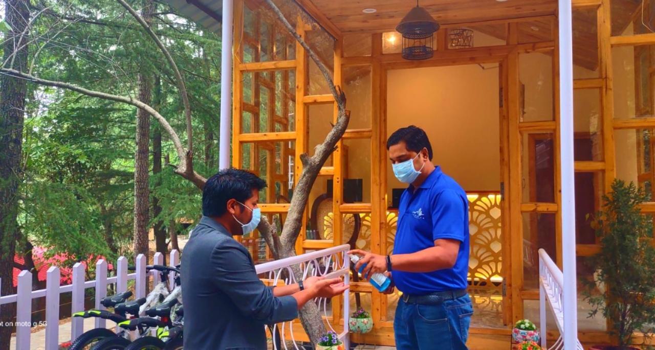 Aamod At Shoghi Luxury Cottage Resort Shimla Zewnętrze zdjęcie